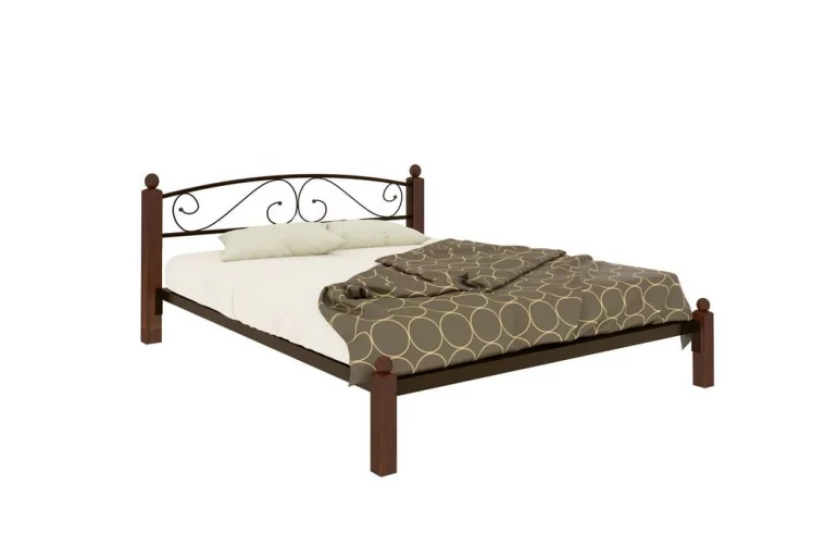 Кровать Вероника Lux 1800х1900 Коричневая_0