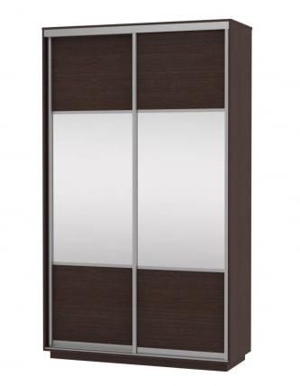 Шкаф-купе двухдверный Экспресс Хит Комби Венге_1