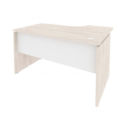 Стол эргономичный левый ONIX O.SA-2L Денвер Светлый/Белый_0