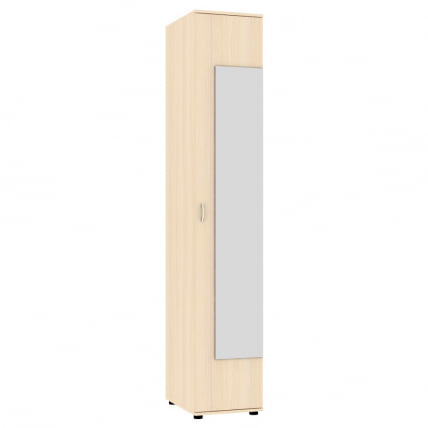 Шкаф распашный Алиса (H2_M) 2230х400х540 ручка скоба 96мм (ДМ)_0