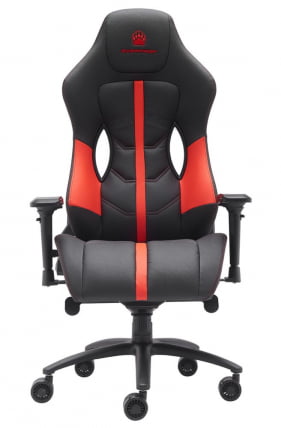 Кресло геймерское Everprof Jaguar Экокожа Красный_2