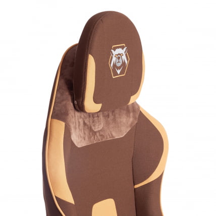 Кресло iBear ткань, коричнево-бежевый / brown beige_8