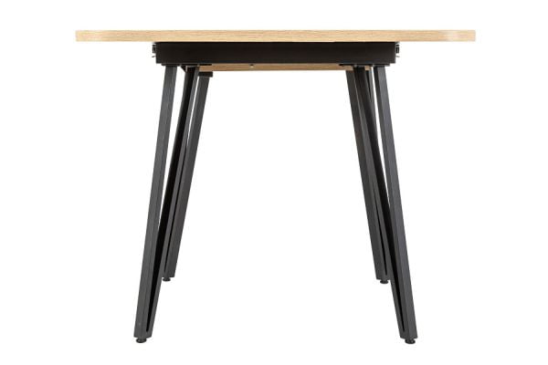 Стол Диего Prime раздвиж. 90*90+30 Галифакс Натур/Бабочка_8