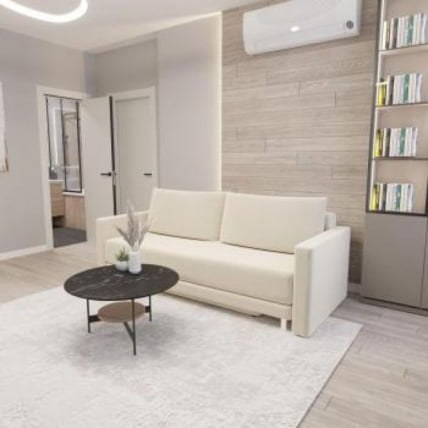 Диван прямой Сальтвик (Berhouse) Цвет фасада: Левис 08 велюр; Тип: Прямой; Материал фасада: Металл/Велюр_3