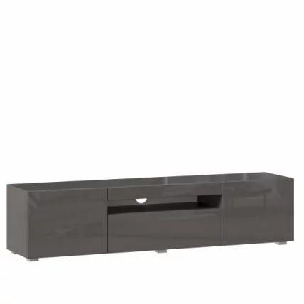 Тумба под ТВ 1600 Бруклин ЛД 685.050.000 Оникс Серый глянец_0