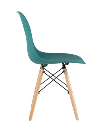 Стул Eames Style DSW темно-бирюзовый 4 шт. комплект (разборный каркас)_3