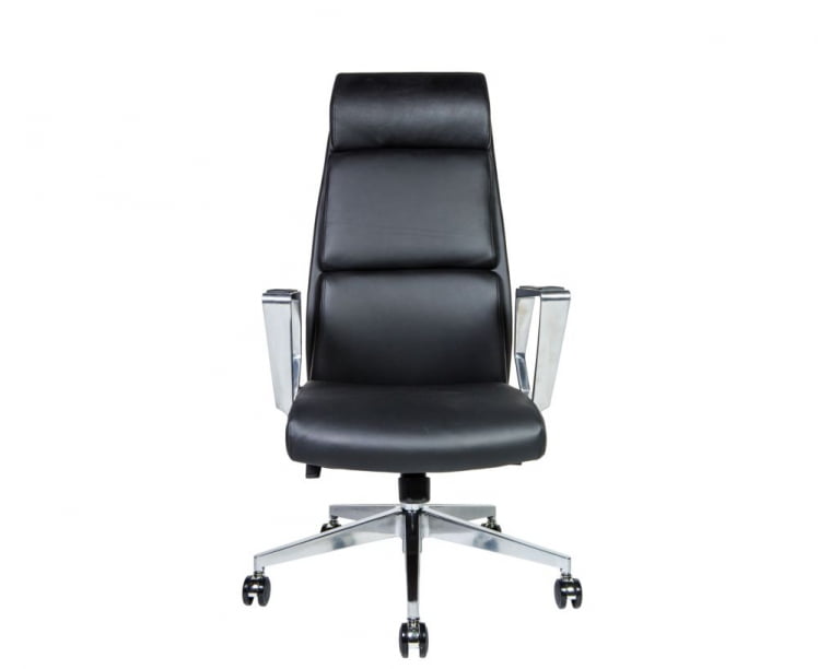 Кресло руководителя Лондон Люкс ZR8637H-408 black PU Черный_1