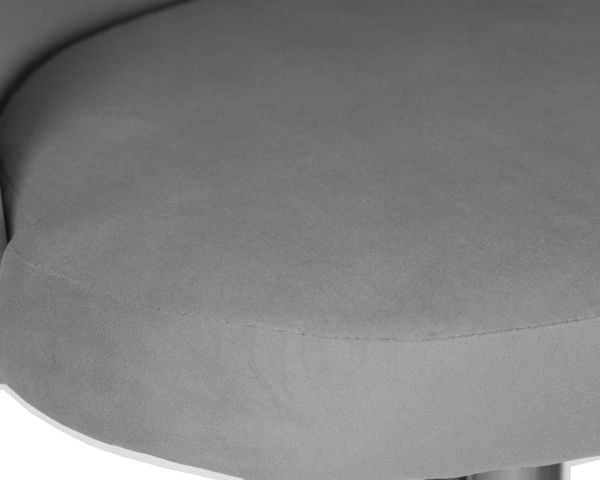 Стул барный ДОБРИН МИЛАНА (серый велюр (МДЖ9-75)) 2 шт / DOBRIN MILANA (MJ9-75))_7