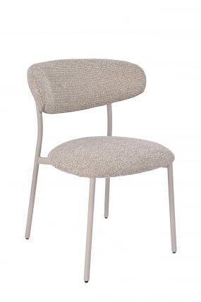 Стул обеденный Айла бежево-зеленый кремовые ножки / Ayla_1