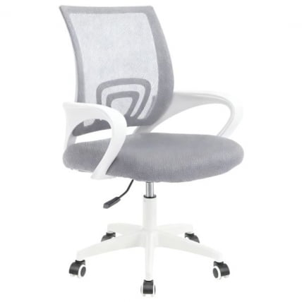 Кресло CРОМЕКС (КРОМЕКС) Топ CХ-695В сетка/ткань ТВ серое / CROMEX Top CH-695W TW_0