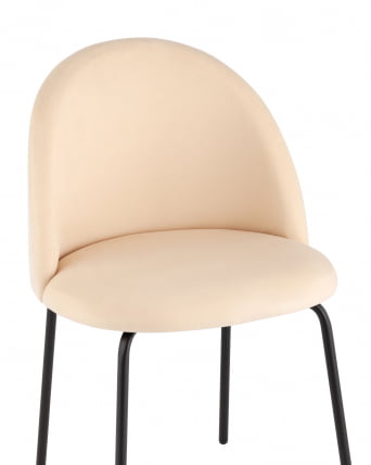 Стул Коди велюр Бежевый_1