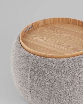 Пуф-трансформер Люкке с крышкой серый_7