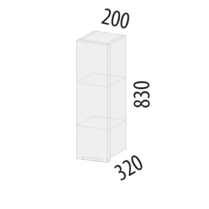 Шкаф кухонный (лев/прав) Дакота 103.19_5