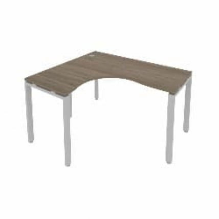 Стол письменный METAL SYSTEM Б.СА-3 Л Вяз/Серый_0