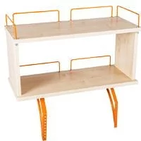 Полка задняя двухъярусная Polka_zz 1/600 (Polka_zz 7/600) Клен Оранжевый_0