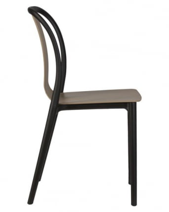 Стул обеденный ДОБРИН АДЭМ (черный/бежевый) 4 шт / DOBRIN ADAM_3