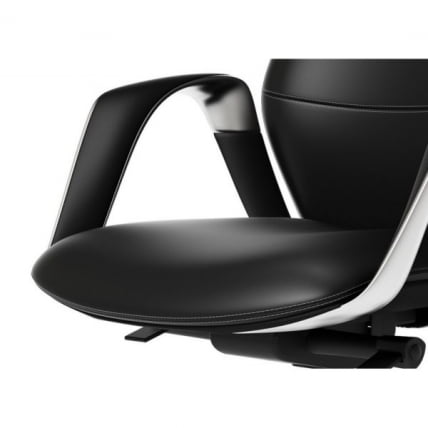 Эргономичное кресло руководителя Eureka OC07 SERENE (Nappa кожа), черное_7