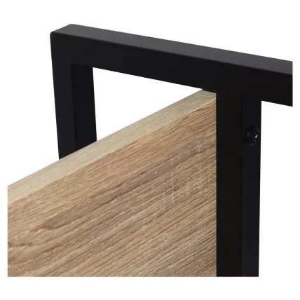 Стеллаж на металлокаркасе BRABIX LOFT SH-002 Дуб натуральный_4