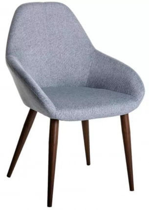 Стул Кент Сер/Темный Орех / Kent_0