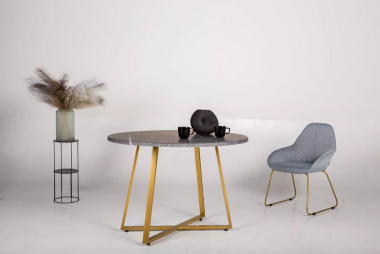 Стул Kent (С) Блю/Линк Золото_5