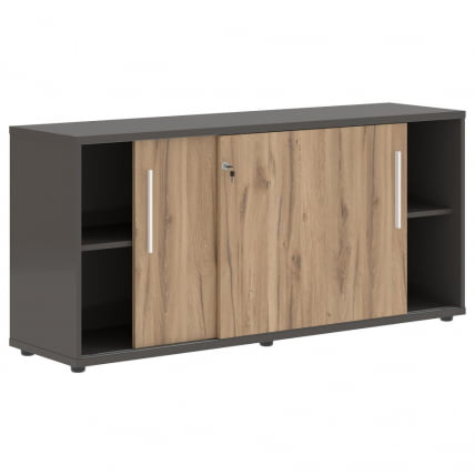 Шкаф с дверьми-купе ЕДИС ЕЛC 1643 Дуб Денвер светлый Белый Мокко / EDIS ELC_1