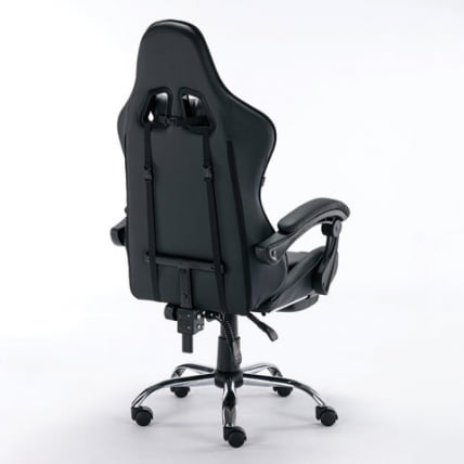 Кресло компьютерное BRABIX Dexter GM-135 подножка Черное_2