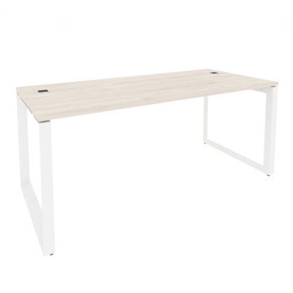 Стол рабочий руководителя на О-образном м/к ONIX O.MO-SRR-5.8 Денвер Светлый/Белый_0