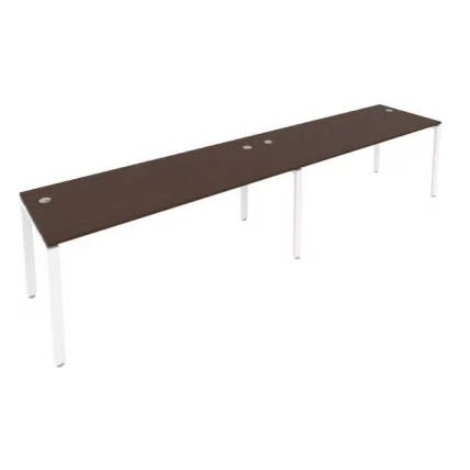 Рабочая станция на 2 раб.места Metal System Б.СМ-2.5 Венге/Белый_0