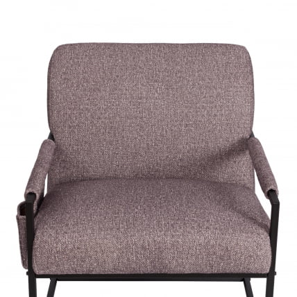 Кресло Charli LUX/Чарли Люкс велюр/букле, VT shape wood rose, 70х80х82 см_5