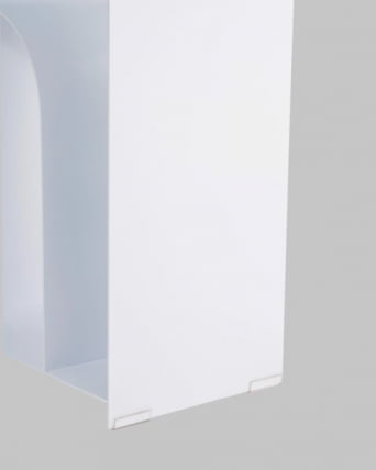 Журнальный столик Arwel металл белый_9