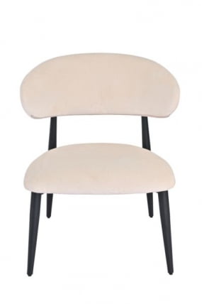 Кресло лаунж Ayla молочный 2 шт._2