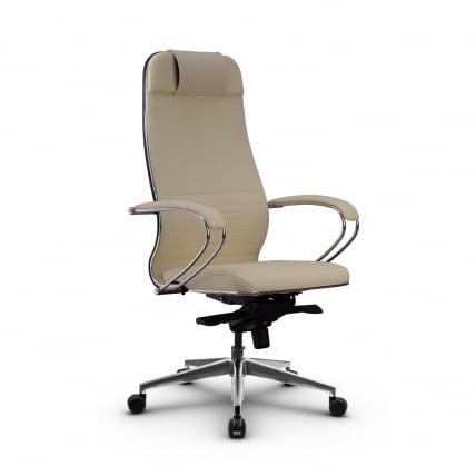 Кресло руководителя Metta L 1m 38K2K Комплект 2 Бежевое_0