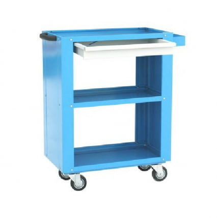 Тележка инструментальная с боковыми стенками с 3-мя полками, ящиком_1