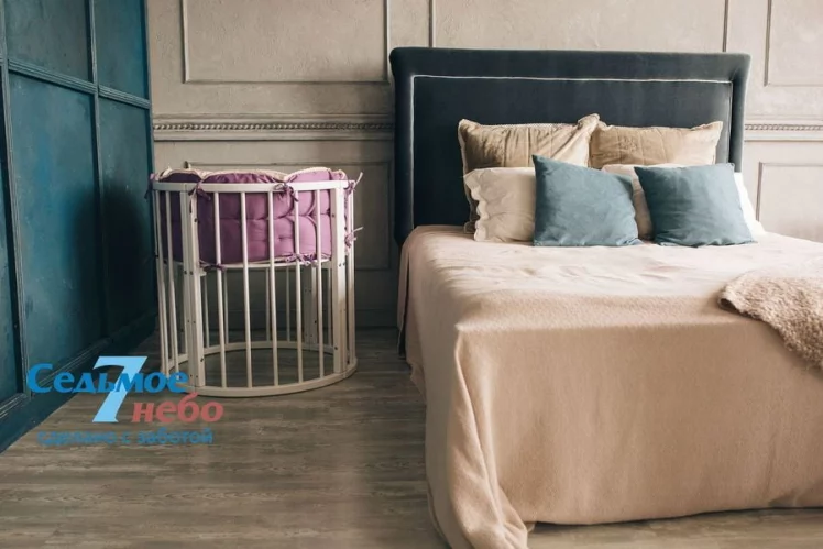 Кровать-трансформер 6-в-1 Merry Happy 01 Комплект Белая_16