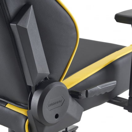 Кресло геймерское Everprof Rapid Экокожа Желтый_12