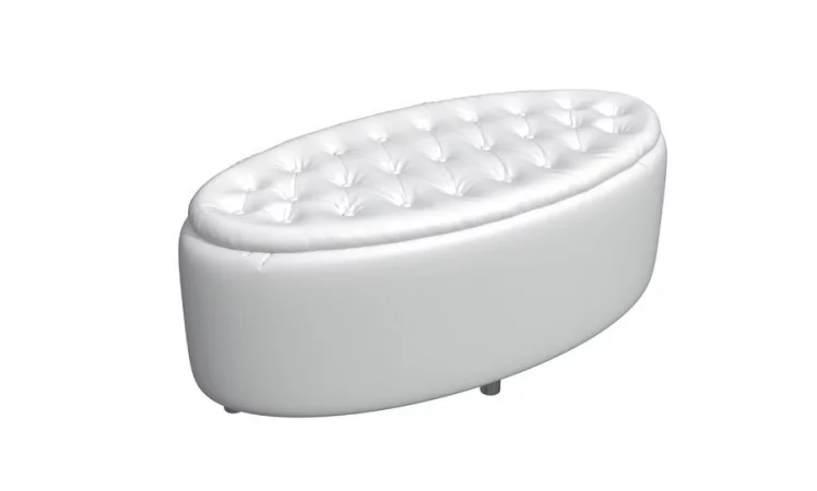 Банкетка №1 Белая_0