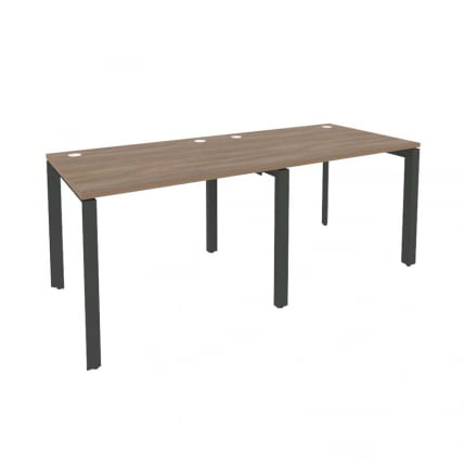 Рабочая станция на П-образном м/к ONIX O.MP-RS-2.1.8 Дуб Аризона/Антрацит_0