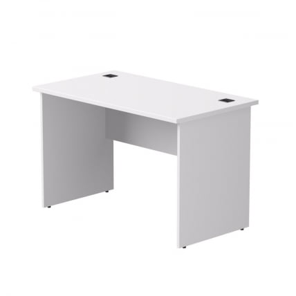 Стол прямой с опорами ЛДСП Everprof EVO 254S010 Белый_0