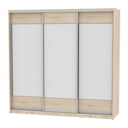 Шкаф-купе B-230х235х60-1(ДСС-D8D8D8)_0