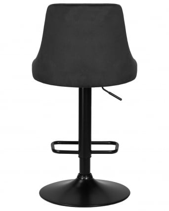 Стул барный DOBRIN JOSEPH BLACK (черный велюр (MJ9-101))_4