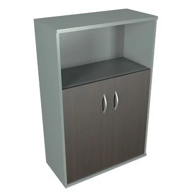 Шкаф СТ-2.1 Венге/металлик_0