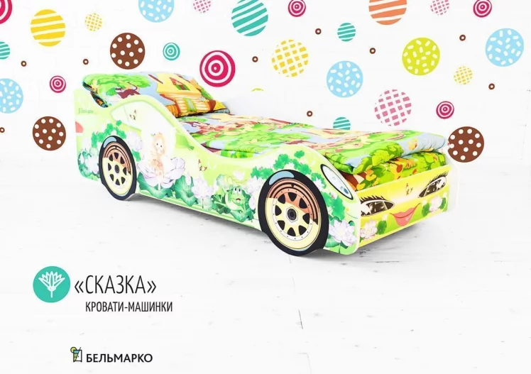 Кровать-машинка Сказка_0