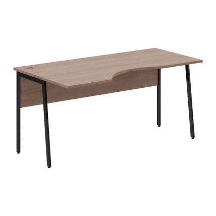 Стол эргономичный левый IMAGO Plus СА-1P(Л) Ясень шимо Черный_0