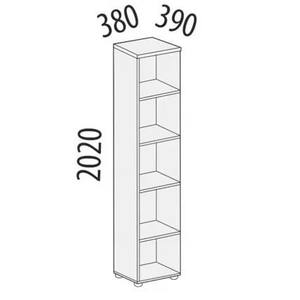 Стеллаж Альфа 62.65_1