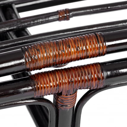 Диван MAMASAN/МАМАСАН 23/02 W /с подушкой/ 169х102х80 см, Antique brown, матрац 182х119 см, ткань серо-бежевая 3М 16/2_12