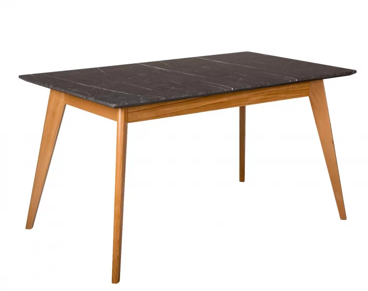 Стол раскладной Лунд 120-160 БУК-Мрамор Графит_2