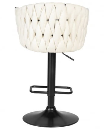 Стул барный ДОБРИН ЛЕОН (кремовая ткань (ЛАР 275-33)) 2 шт / DOBRIN LEON (LAR_4