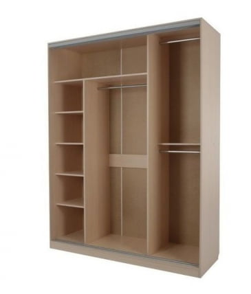 Шкаф-купе Бассо 5-600 Дуб млечный_2