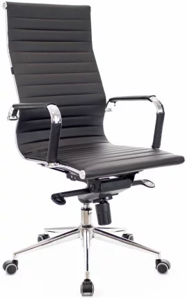 Кресло руководителя Everprof Rio М экокожа Черный_0