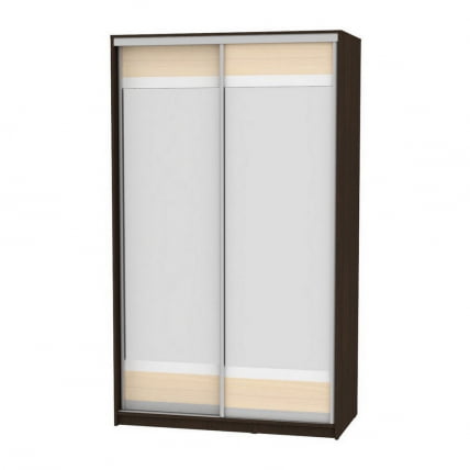 Шкаф-купе Б-230х135х60-1(Венге-ДМ-Д10Д10) / B-230х135х60-1(Венге-ДМ-D10D10)_0